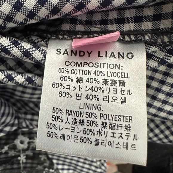 Sandy Liang Toney Top in Sailor Mercury - Picture 16 of 16